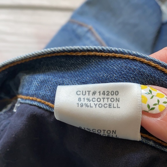 J Brand Bonny Mid Rise Denim Skirt Size 28 - Picture 9 of 13